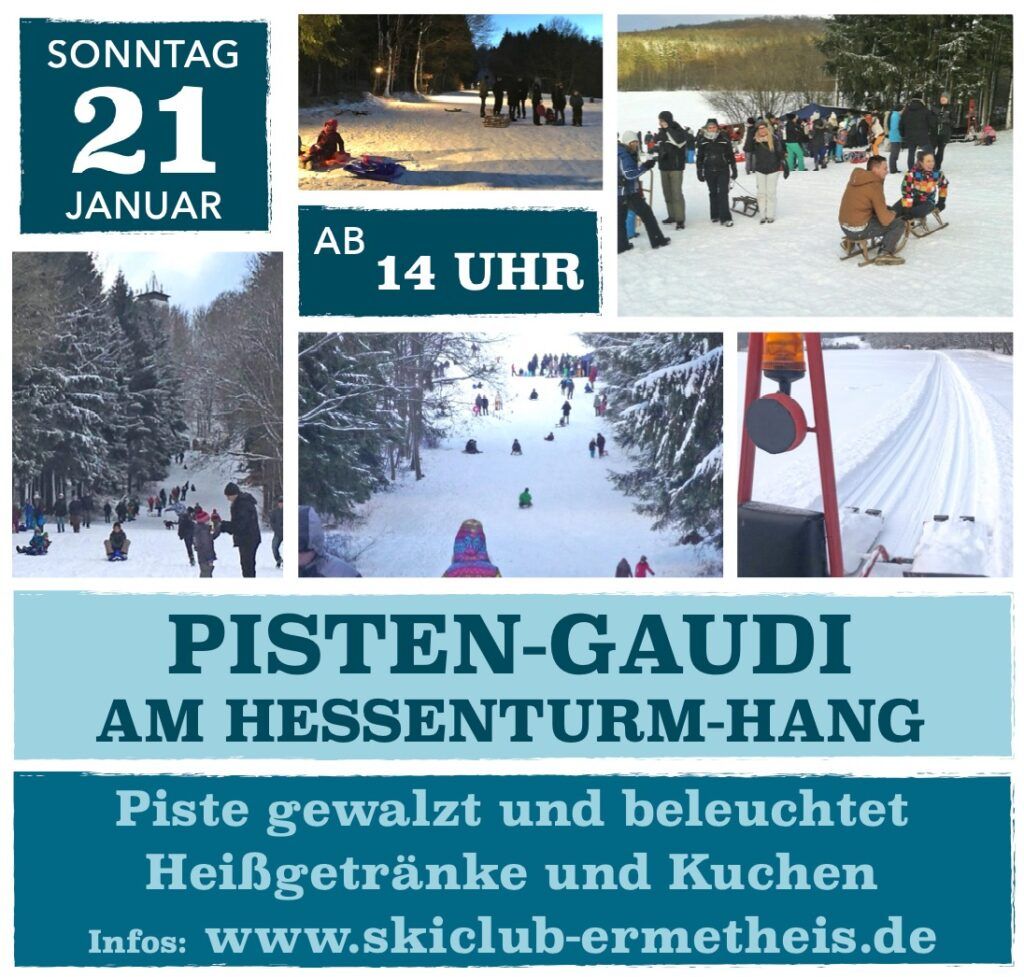 Pisten-Gaudi am 21.01.2024